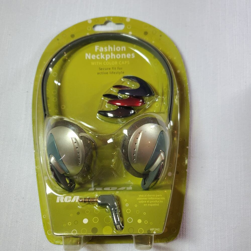 RCA Fashion Neckphones with Color Caps